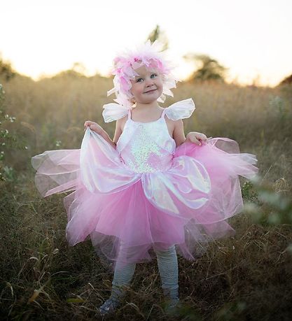 Great Pretenders Costume - Iridescent - Pink w. Sequins Great Pretenders Costume - Iridescent - Pink w. Sequins