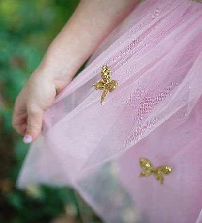 Great Pretenders Búningur - Fiðrildi - Bleikt/Gull