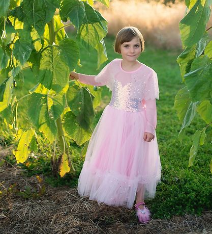 Great Pretenders Kostüm - Prinzessinnenkleid - Pink m. Paillette Great Pretenders Kostüm - Prinzessinnenkleid - Pink m. Paillette