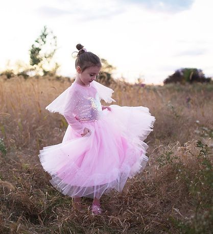 Great Pretenders Kostüm - Prinzessinnenkleid - Pink m. Paillette Great Pretenders Kostüm - Prinzessinnenkleid - Pink m. Paillette