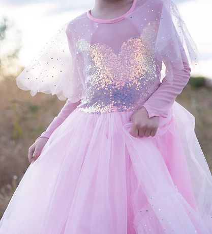 Great Pretenders Kostüm - Prinzessinnenkleid - Pink m. Paillette Great Pretenders Kostüm - Prinzessinnenkleid - Pink m. Paillette