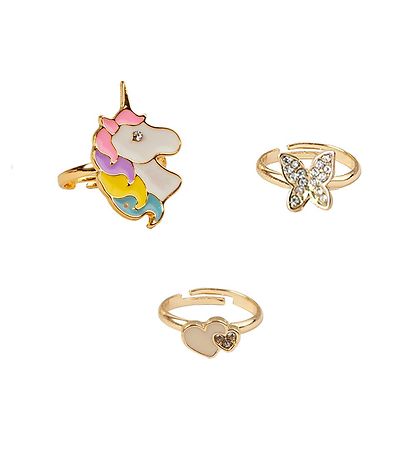 Great Pretenders Costume - Butterfly & Unicorn - Gold Great Pretenders Costume - Butterfly & Unicorn - Gold