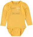 Minymo Bodysuit l/s - York Yellow Minymo Bodysuit l/s - York Yellow