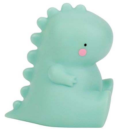 A Little Lovely Company Lamp - 12,5 cm - T-Rex - Groen