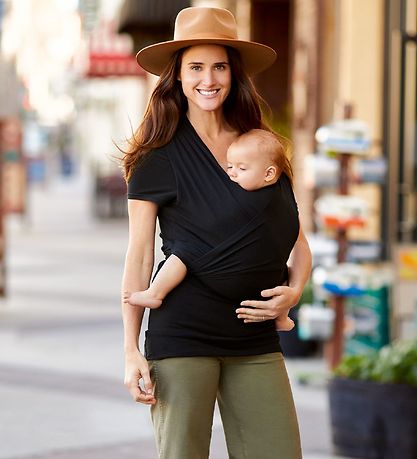 Moby T-shirt Wrap - Bump & Beyond - Black