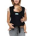 Moby Babytragetuch - Passform - Schwarz Moby Babytragetuch - Passform - Schwarz