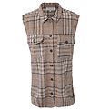 Hound Waistcoat - Plaid - Sand w. Checks Hound Waistcoat - Plaid - Sand w. Checks