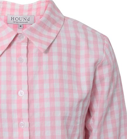 Hound Overhemd - Roze m. Ruiten