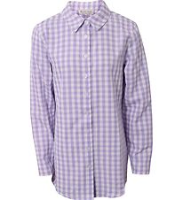 Hound Shirt - Purple w. Checks
