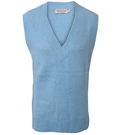 Hound Waistcoat- Knitted - Light Blue