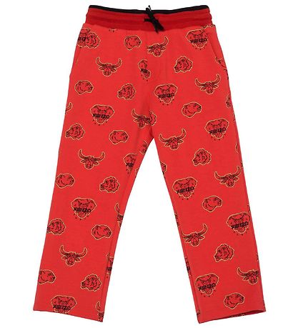 Kenzo Hosen - Exclusive Edition - Bright Red/Sort m. Kenzos