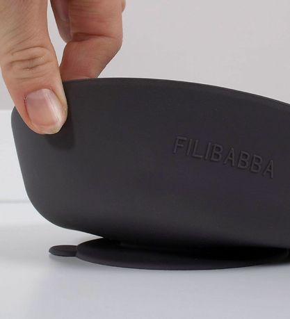 Filibabba 공기 (그릇) - 2개입 - 실리콘 - 스톤 그레이 Filibabba 공기 (그릇) - 2개입 - 실리콘 - 스톤 그레이