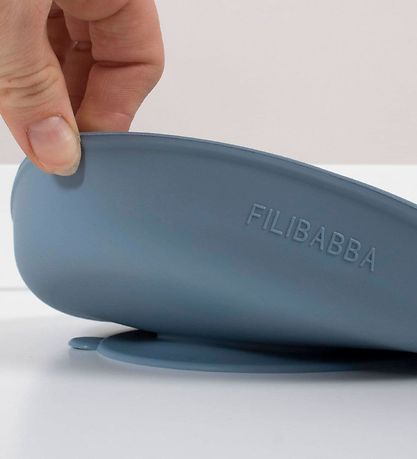 Filibabba Plate - Silicone - 2-Pack - Powder Blue Filibabba Plate - Silicone - 2-Pack - Powder Blue