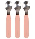 Cuillères Filibabba - 3 Pack - Silicone - Peach Cuillères Filibabba - 3 Pack - Silicone - Peach