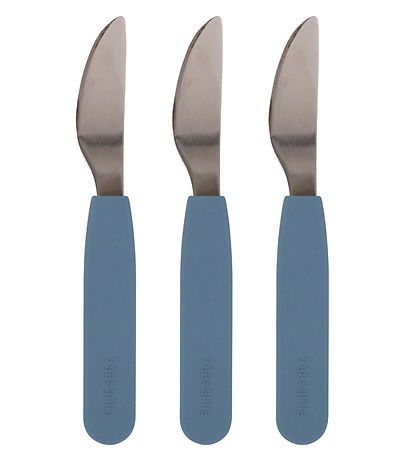 Couteaux Filibabba - 3 Pack - Silicone - Powder Blue Couteaux Filibabba - 3 Pack - Silicone - Powder Blue