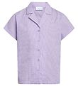Grunt Shirt - Suisu Check - Light Purple Checkered Grunt Shirt - Suisu Check - Light Purple Checkered