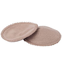 Smallstuff Nursing Pads - L - 2 pcs - Merino Wool - Powder