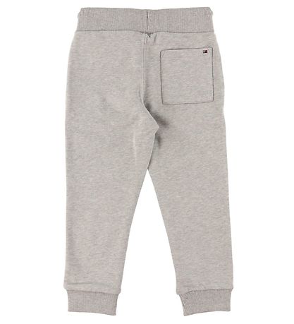 Tommy Hilfiger Jogginghosen - Essential - Organic - Grau Meliert