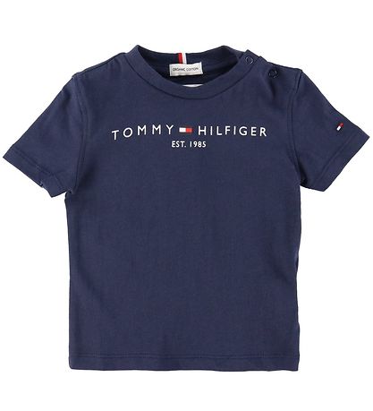 T-Shirt Tommy Hilfiger - Essential - Organic - Twilight Marine T-Shirt Tommy Hilfiger - Essential - Organic - Twilight Marine
