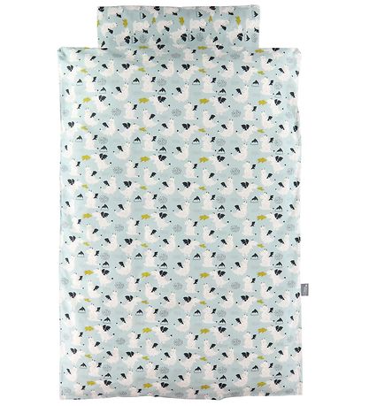Nørgaard Madsens Duvet Cover - Baby - Blue w. Dragon