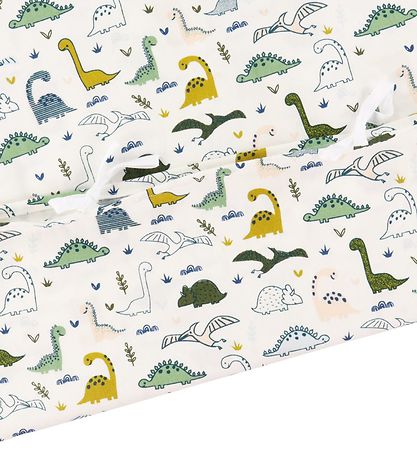 Nørgaard Madsens Sängkläder - Vuxen - Vit m. Dinosaurie