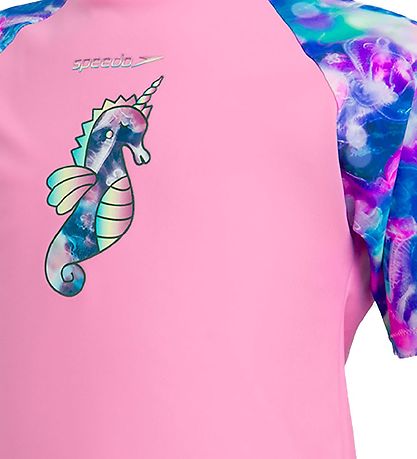 Speedo Swim set - UV40 + - Pink/Spearmint w. Unicorn