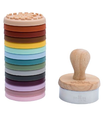 We Might Be Tiny Stamp Set - 16 pcs. - Silicone/Stainless Steel  We Might Be Tiny Stamp Set - 16 pcs. - Silicone/Stainless Steel