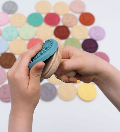 We Might Be Tiny Stamp Set - 16 pcs. - Silicone/Stainless Steel 