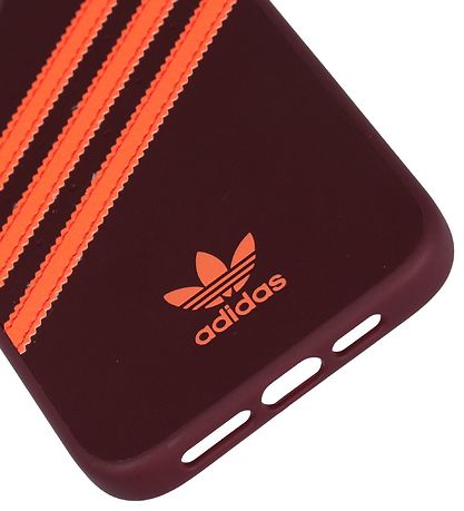 adidas Originals Mobilskal - iPhone 12 Pro Max - Maroon/Solar Or