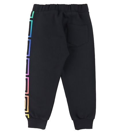 Versace Sweatpants - Greca - Black/Multicoloured