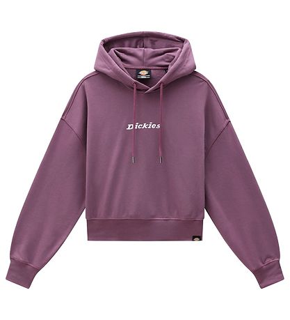 Dickies Hoodie - Cropped - Loretto - Purple Gumdrop