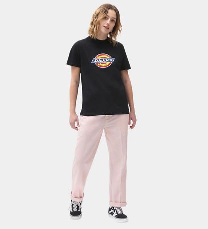 Dickies T-shirt - Icon Logo - Black w. Logo