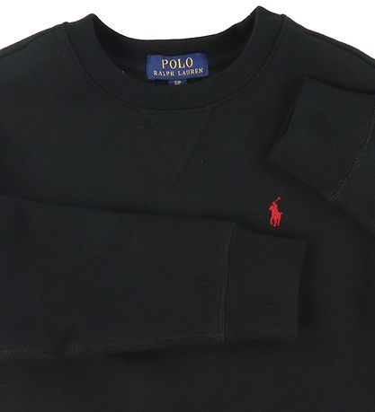 Polo Ralph Lauren Sweatshirt - Core Bijvullen - Zwart Polo Ralph Lauren Sweatshirt - Core Bijvullen - Zwart