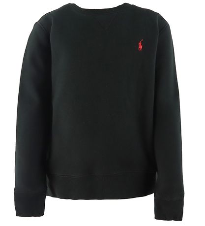 Polo Ralph Lauren Sweatshirt - Core Bijvullen - Zwart Polo Ralph Lauren Sweatshirt - Core Bijvullen - Zwart