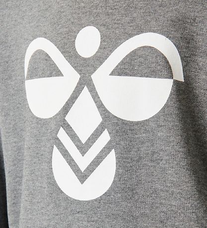 Hummel Hoodie - Cuatro - Grey Melange