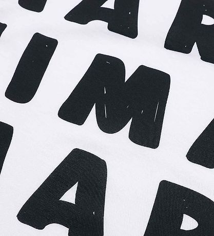 Marni T-shirt - Vit m. AOP Logo