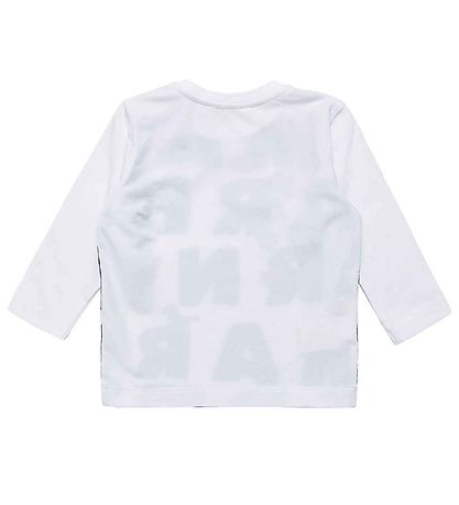 Marni Blouse - White w. AOP Logo