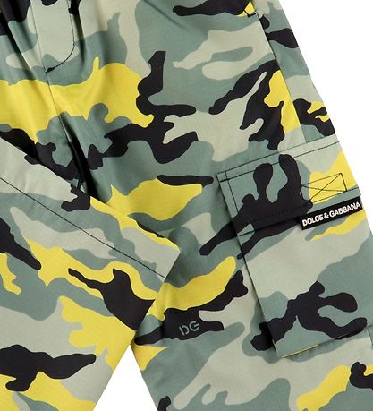 Dolce & Gabbana Shawl Pants - DG Skate - Camouflage