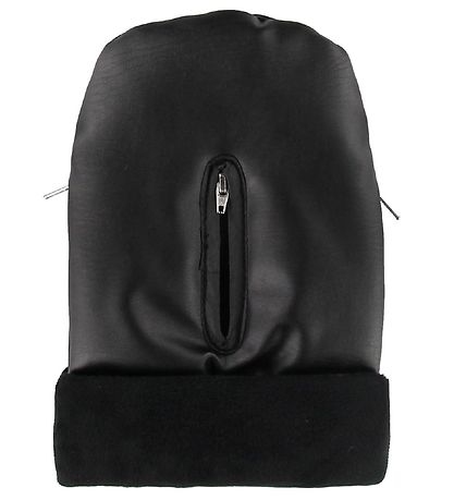 KongWalther Kinderwagenhandschoenen - Østerbro - Nepbont Black N