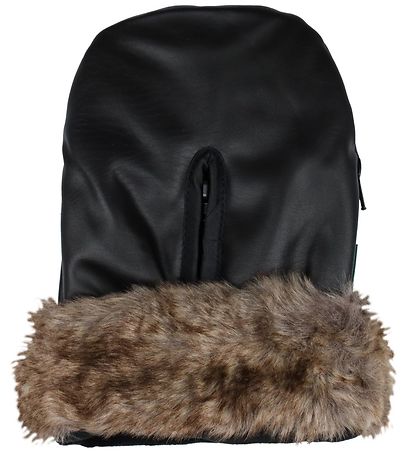 KongWalther Pram Gloves - Østerbro - Black Fur