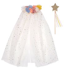 Costumes Meri Meri - Cap et Baguette Magique - Blanc Costumes Meri Meri - Cap et Baguette Magique - Blanc