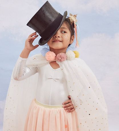 Meri Meri Costume - Cloak and Magic Wand - White Meri Meri Costume - Cloak and Magic Wand - White