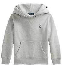Polo Ralph Lauren Hoodie - Classic - Grey Melange Polo Ralph Lauren Hoodie - Classic - Grey Melange