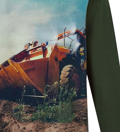 Minymo Blouse - Forest Night w. Excavator