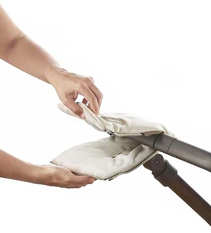 KongWalther Pram Gloves - Østerbro - Cream Fur