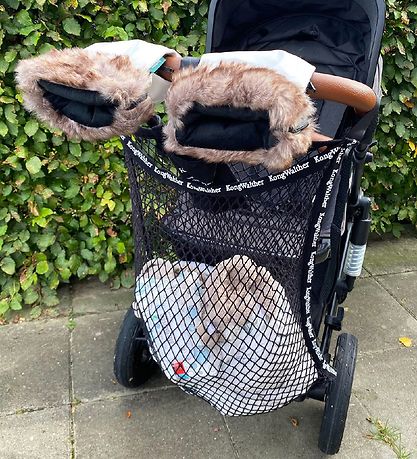 KongWalther Pram Gloves - Østerbro - Cream Fur