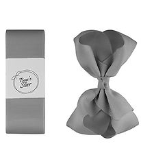 By Stær Baptism Ribbon w. Bow - Grey By Stær Baptism Ribbon w. Bow - Grey