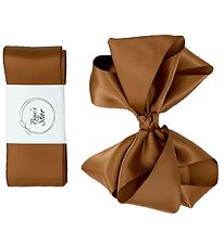 By Stær Baptism Ribbon w. Bow - Satin - Golden Brown By Stær Baptism Ribbon w. Bow - Satin - Golden Brown