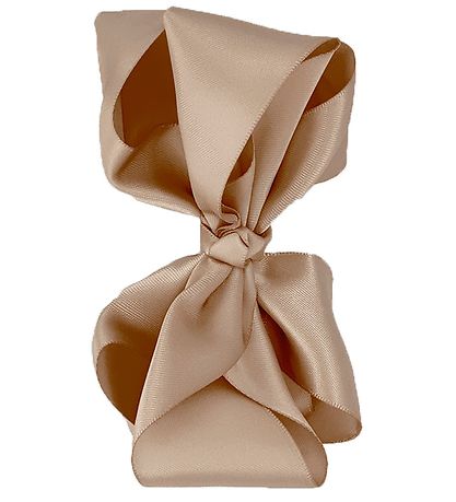 By Stær Baptism Ribbon w. Bow - Satin - Beige