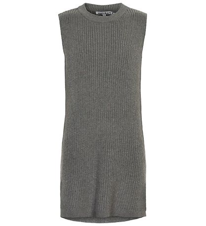Cost:Bart Waistcoat - Knitted - Penny - Grey Melange Cost:Bart Waistcoat - Knitted - Penny - Grey Melange